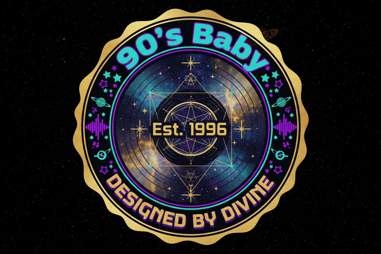 90s Baby Badge